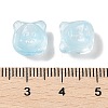 Transparent Spray Paint Glass Beads GLAA-Z011-01B-3