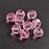 Transparent Acrylic Beads PL505Y-2-2