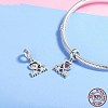 925 Sterling Silver Rhinestone European Dangle Charms for Mother's Day CPDL-BB70980-A-2