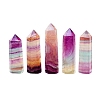 Point Tower Natural Fluorite Home Display Decoration PW-WG51504-01-4