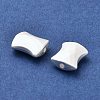 Matte Alloy Beads PALLOY-R145-10MS-2