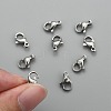 304 Stainless Steel Lobster Claw Clasps STAS-G035-D-4