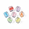 Transparent Acrylic Beads TACR-S117-12A-4