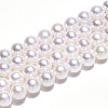 Natural Nucleated Pearl Beads Strands PEAR-N016-04A-2