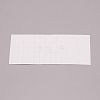 Rectangle Waterproof PET Sticker DIY-WH0273-47-2