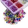 1920Pcs 3 Style Spray Painted Crackle Glass Beads CCG-CJ0001-04-3