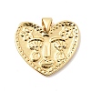 Brass Pendants KK-H267-018G-1