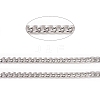 304 Stainless Steel Curb Chains CHS-TAC0001-03P-4