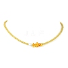 Women's Natural Amber Necklaces NJEW-JN06110-3