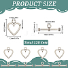 120Pcs Tibetan Style Alloy Toggle Clasps FIND-SP0001-58-2
