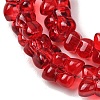 Transparent Glass Beads Strands GL-CBAAE04-01F-3