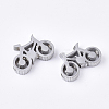 Non-Tarnish 304 Stainless Steel Beads LS-X-STAS-S079-130P-1
