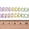 Electroplate Mixed Styles Glass Beads Strands EGLA-N022-14A-A02-4