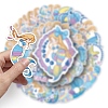 50Pcs Mermaid PET Waterproof Stickers PW-WGA3D8A-01-6