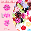 200Pcs Spray Paint Opaque Acrylic Beads OACR-DR0001-02-2