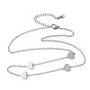 304 Stainless Steel Link Chain Necklaces for Women Men NJEW-K292-01F-P-4
