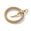 304 Stainless Steel Pendants STAS-D154-01J-G-2