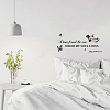 Rectangle with Word PVC Wall Stickers DIY-WH0228-175-3