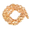 Natural Citrine Beads Strands G-C257-01-3