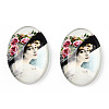 Glass Cabochons GGLA-T004-01-D-1