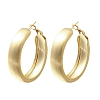 Brass Ring Hoop Earrings for Women EJEW-A121-17B-G-2