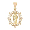 Religion Brass Pave Cubic Zirconia Pendants CU-CBA83A6-01A-G04-1