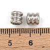 Tarnish Resistant 201 Stainless Steel Column Beads STAS-Q176-01-2