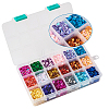 Plastic Paillette Beads PVC-TA0001-01-5