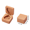 Beech Wood Guitar Pick Box Holder Collector CON-WH0074-55-2