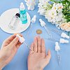 8Pcs Glass & PP Plastic Dropper FIND-OC0003-71-3