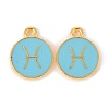 Alloy Enamel Pendants ENAM-S124-01B-16H-1