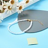 Reiki Crystal Natural Amethyst Beads Stretch Bracelets Stet for Girl Women BJEW-JB06804-7
