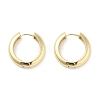 Brass Hoop Earrings EJEW-M260-08G-1