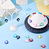 20Pcs 10 Colors Glass Beads Enamel Beads BLOW-TA0001-07B-8