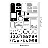 Custom PVC Plastic Stamps DIY-WH0296-0003-6