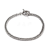 304 Stainless Steel Diamond Cut Chunky Curb Chains BJEW-JB05766-2