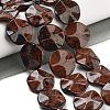 Natural Mahogany Obsidian Beads Strands G-Z061-B05-02-2