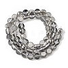 Electroplate Glass Beads Strands EGLA-L045-G-PL04-2