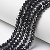 Opaque Solid Color Glass Beads Strands X1-EGLA-A034-P6mm-D18-1