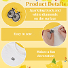 50Pcs Eye Hotfix Rhinestone Sew on Patches DIY-FG0007-30-4