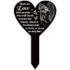 Acrylic Garden Stake AJEW-WH0365-033-1