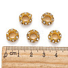 Alloy Rhinestone European Beads LS-X-CPDL-H997-3-4