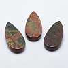 Natural Picasso Stone/Picasso Jasper Pendants G-K241-07-1