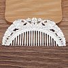 Double Phoenix Alloy Hair Comb Finding PW-WG3768C-01-1