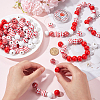 DIY Round Wooden Beads Bracelets Jewelry Making Kits DIY-SP0001-45B-3