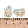 Alloy Enamel Pendants AL-CBA4E99-01G-D-3