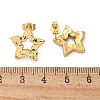 304 Stainless Steel Stud Earrings EJEW-L296-043G-5