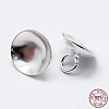 925 Sterling Silver Pendant Bails STER-K167-048E-S-4