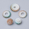 Imitation Pearl Acrylic Beads OACR-T004-10mm-18-3
