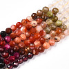 Natural & Synthetic Mixed Gemstone Beads Strands G-D080-A01-02-07-4